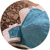سوتین لعیا (هفت تکه) زنانه گیپور آستر دار سایزبندی