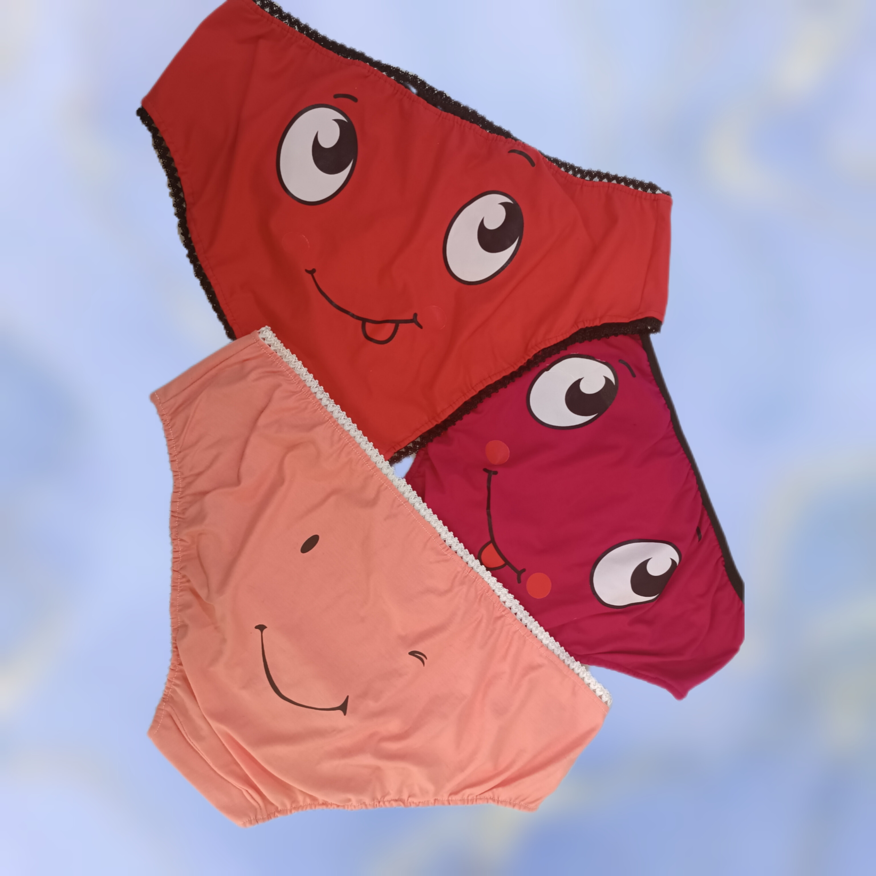 شورت اسلیپ پنبه‌ای زنانه چاپی