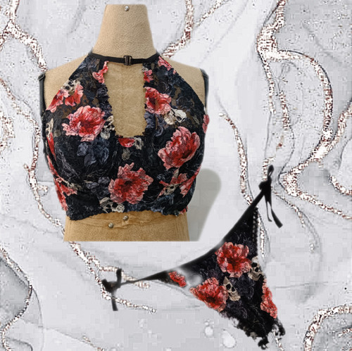 ست سوتین گیپور ۳ بعدی مدل ناری