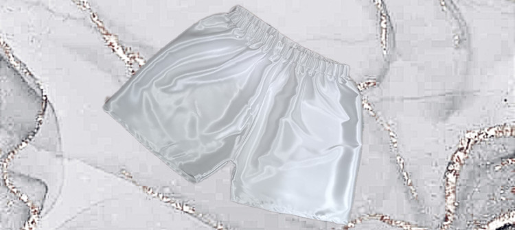 شورتک لباس خواب ساتن ال ایکس زنانه