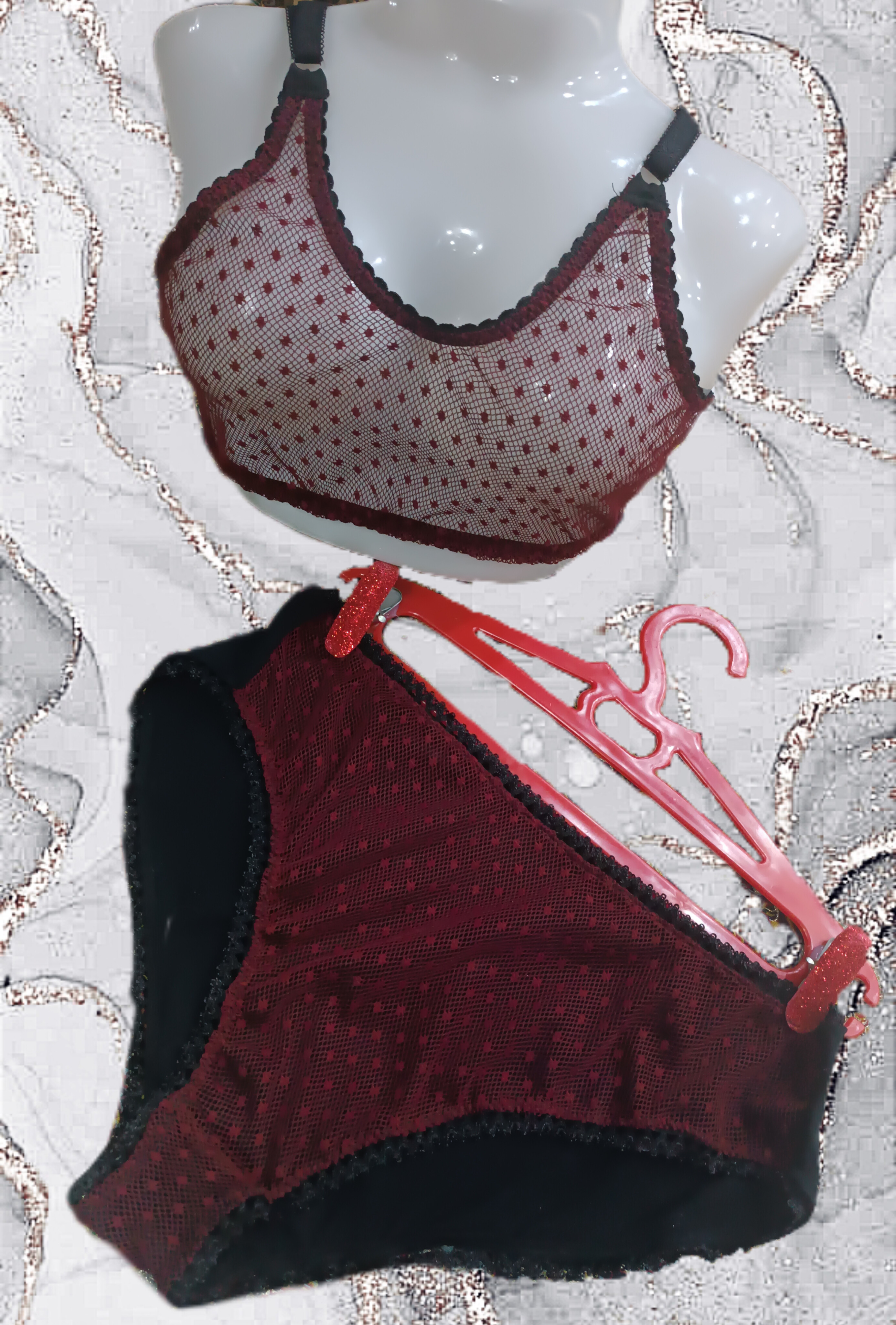 ست سوتین راحتی گیپور کشی