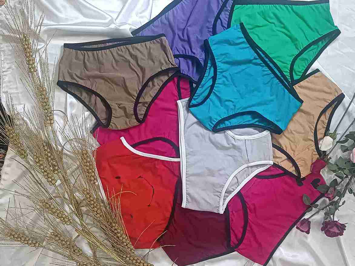 شورت اسلیپ زنانه و دخترانه پنبه ای